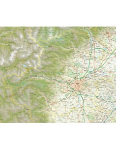 Mappa della provincia di Torino jpg scala 1:200.000 2