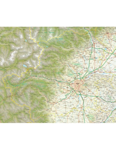 Mappa della provincia di Torino jpg scala 1:200.000