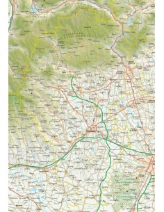 Mappa della provincia di Vicenza jpg scala 1:200.000 2