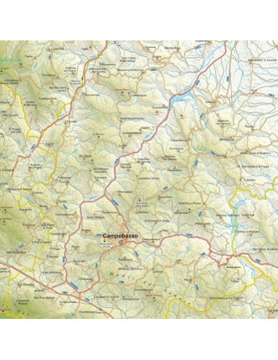 Mappa del Molise jpg scala 1:200.000