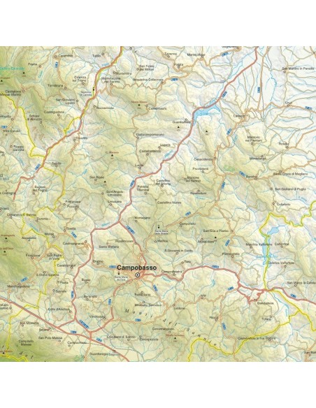 Mappa del Molise jpg scala 1:200.000