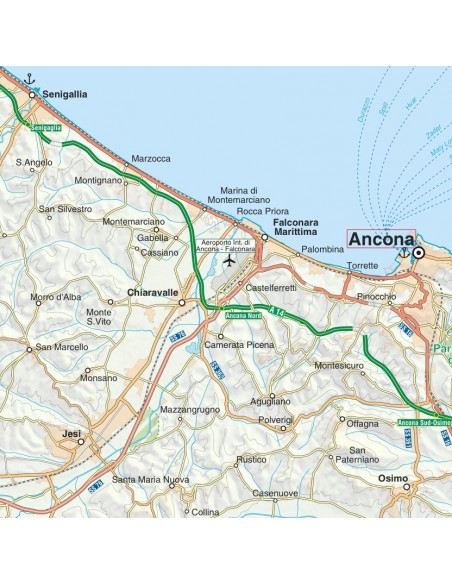 Mappa della provincia di Ancona jpg scala 1:200.000