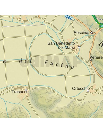 Mappa della provincia di L'Aquila jpg scala...