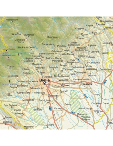 Mappa della provincia di Biella jpg scala 1:200.000