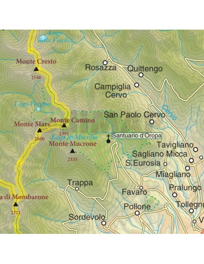 Mappa della provincia di Biella jpg scala...