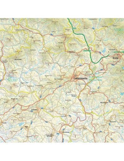 Mappa della provincia di Caltanissetta jpg...