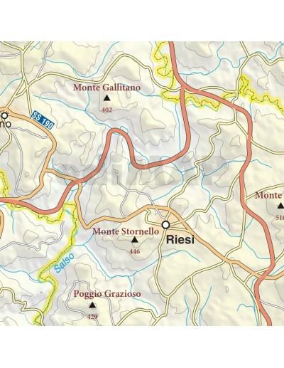 Mappa della provincia di Caltanissetta jpg...