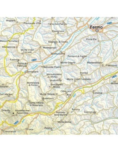 Mappa della provincia di Fermo jpg scala 1:200.000