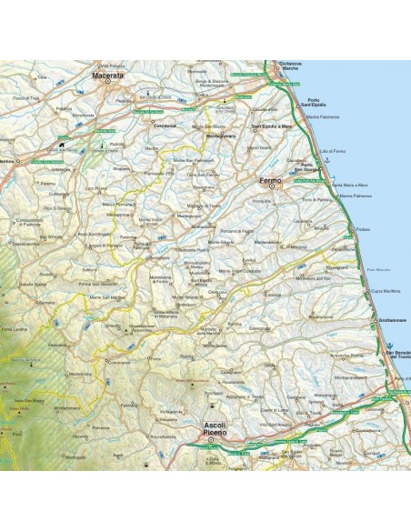 Mappa della provincia di Fermo jpg scala 1:200.000