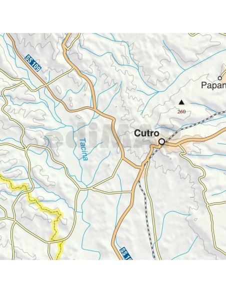 Mappa della provincia di Crotone jpg scala 1:200.000