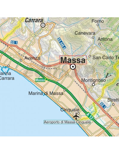 Mappa della provincia di Massa-Carrara jpg...