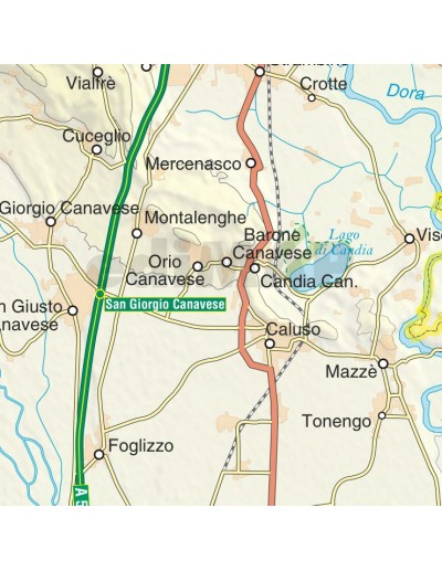 Mappa della provincia di Torino jpg scala...