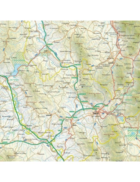 Mappa della provincia di Terni jpg scala 1:200.000