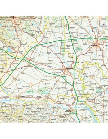 Mappa della provincia di Vercelli jpg scala 1:200.000