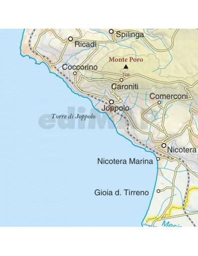 Mappa della provincia di Vibo Valentia jpg...