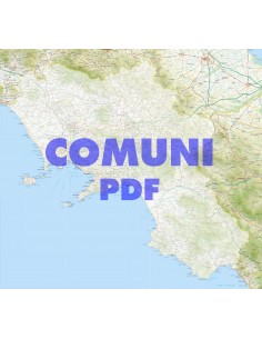 Mappa stradale con comuni della Campania pdf