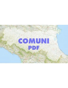 Mappa stradale con comuni dell'Emilia Romagna pdf