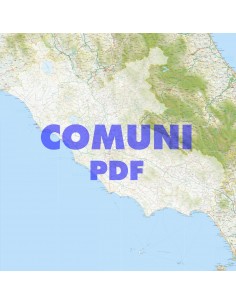 Mappa stradale con comuni del Lazio pdf