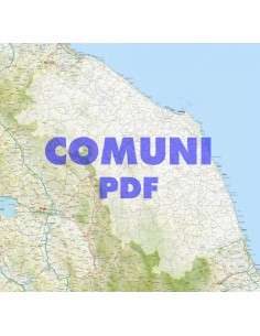 Mappa stradale con comuni della Marche pdf