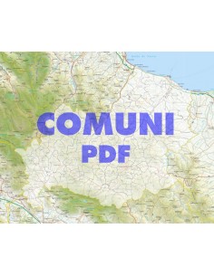 Mappa stradale con comuni del Molise pdf