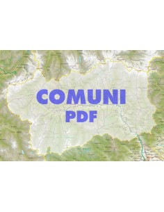 Mappa stradale con comuni della Valle d'Aosta pdf