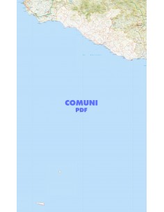 Mappa stradale con comuni della provincia di Agrigento pdf