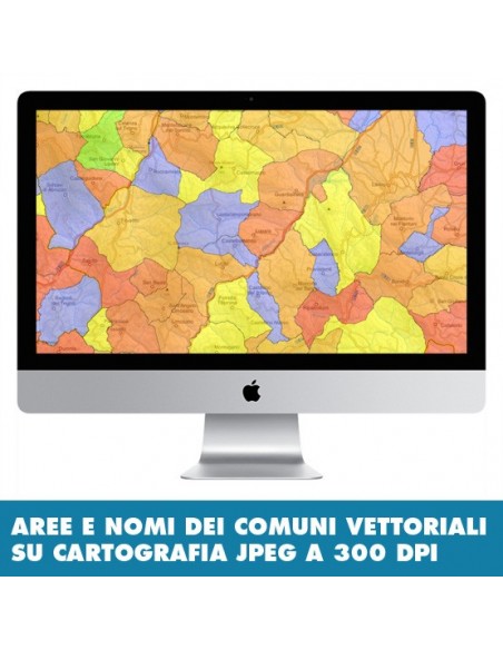 Mappa stradale con comuni della provincia di Campobasso pdf