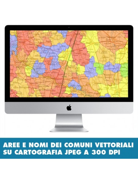 Mappa stradale con comuni della provincia di Cremona pdf