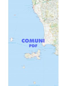 Mappa stradale con comuni della provincia di Livorno pdf