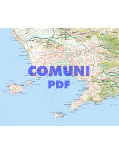 Mappa stradale con comuni della provincia di Napoli pdf