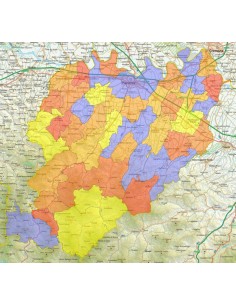 Mappa stradale con comuni della provincia di Piacenza pdf 2