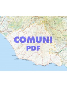 Mappa stradale con comuni della provincia di Ragusa pdf