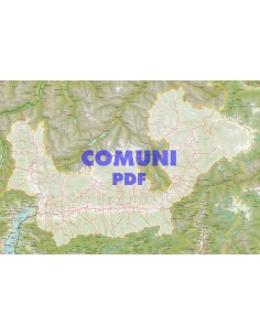 Mappa stradale con comuni della provincia di Sondrio pdf