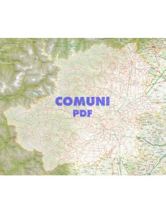 Mappa stradale con comuni della provincia di Torino pdf