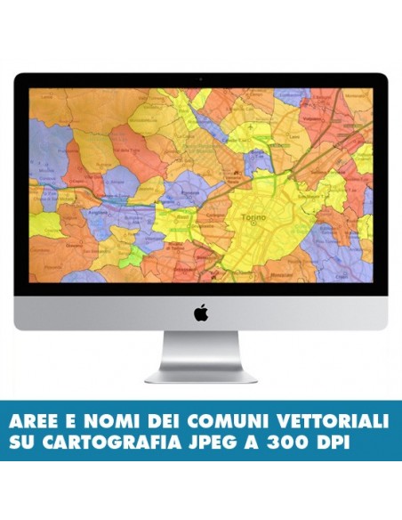 Mappa stradale con comuni della provincia di Torino pdf