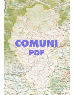 Mappa stradale con comuni della provincia di Vicenza pdf