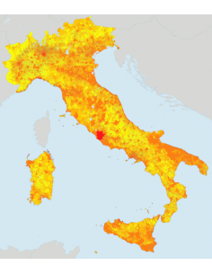 Mappa dei Comuni e CAP d'Italia ShapeFile 2