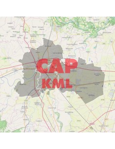 Mappa dei cap di Alessandria KML