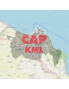 Mappa dei cap di Ancona KML