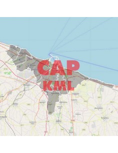 Mappa dei cap di Bari KML