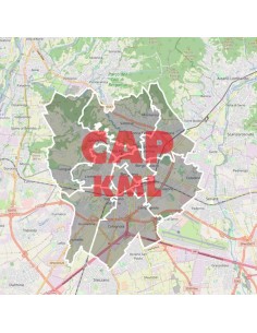 Mappa dei cap di Bergamo KML