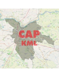 Mappa dei cap di Ferrara KML