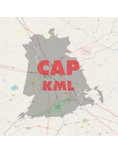 Mappa dei cap di Foggia KML