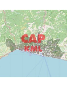 Mappa dei cap di Genova KML