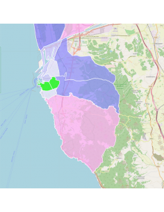 Mappa dei cap di Livorno KML 2