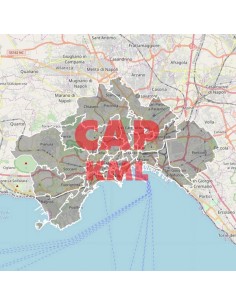 Mappa dei cap di Napoli KML