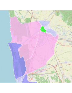 Mappa dei cap di Pisa KML 2