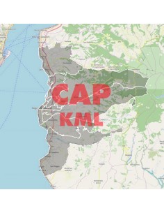Mappa dei cap di Reggio Calabria KML