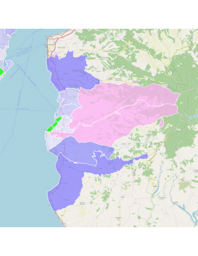 Mappa dei cap di Reggio Calabria KML