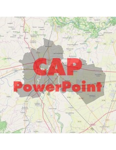 Mappa dei cap di Alessandria PowerPoint